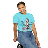 Retired Not Expired, Leopard Funny Grandma - Comfort Colors | Trendy Women's T-Shirt. Direct to Garment. Printed & Shipped in the USA. Unisex Sizes.