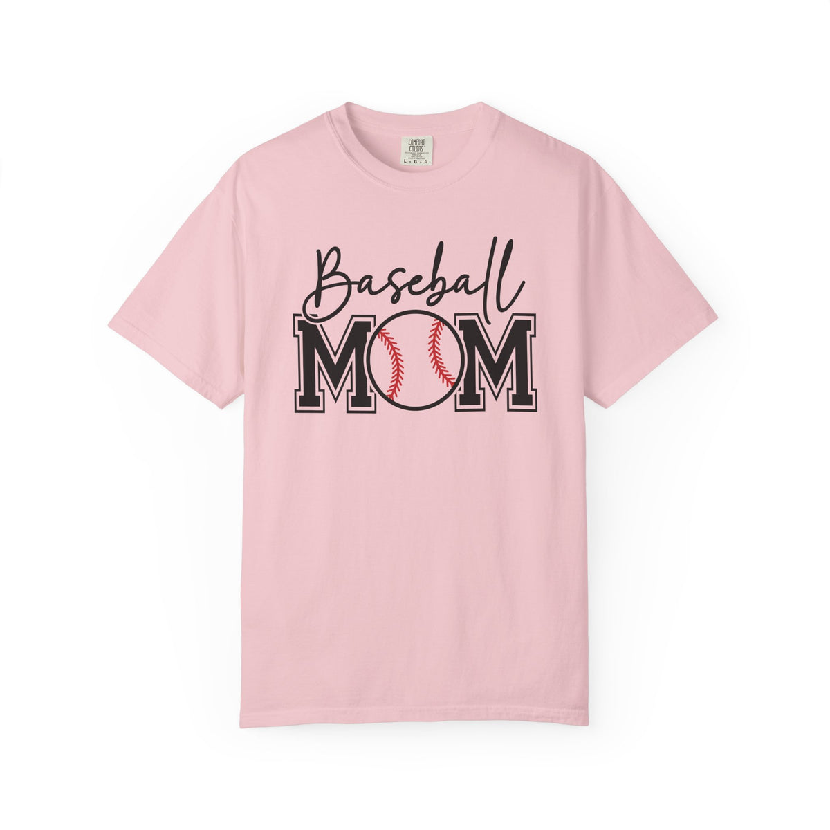 Baseball Mom - Comfort Colors | Trendy Women's T-Shirt. Direct to Garment. Printed & Shipped in the USA. Unisex Sizes.