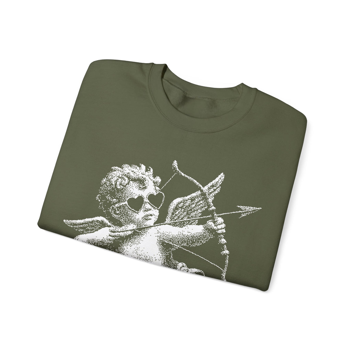 Cupid Baby, Vintage – Gildan Heavy Blend | Trendy Women’s and Men's Soft Sweatshirt. Direct to Garment. Printed & Shipped in the USA. Unisex Sizes.