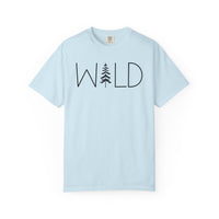 Wild Graphic, Nature, Pine Tree, Adventure - Comfort Colors | Trendy Men's and Women's T-Shirt. Direct to Garment. Printed & Shipped in the USA. Unisex Sizes.