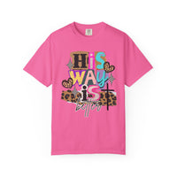 His Way Is Better, Patchwork - Comfort Colors | Trendy Women's T-Shirt. Direct to Garment. Printed & Shipped in the USA. Unisex Sizes.