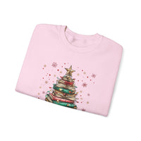 All Booked For Christmas – Gildan Heavy Blend | Trendy Women’s Soft Sweatshirt. Direct to Garment. Printed & Shipped in the USA. Unisex Sizes.