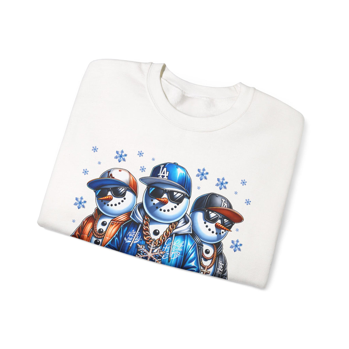 They Not Like Us Snowmen – Gildan Heavy Blend | Trendy Men's and Women’s Soft Sweatshirt. Direct to Garment. Printed & Shipped in the USA. Unisex Sizes.