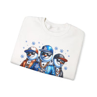 They Not Like Us Snowmen – Gildan Heavy Blend | Trendy Men's and Women’s Soft Sweatshirt. Direct to Garment. Printed & Shipped in the USA. Unisex Sizes.