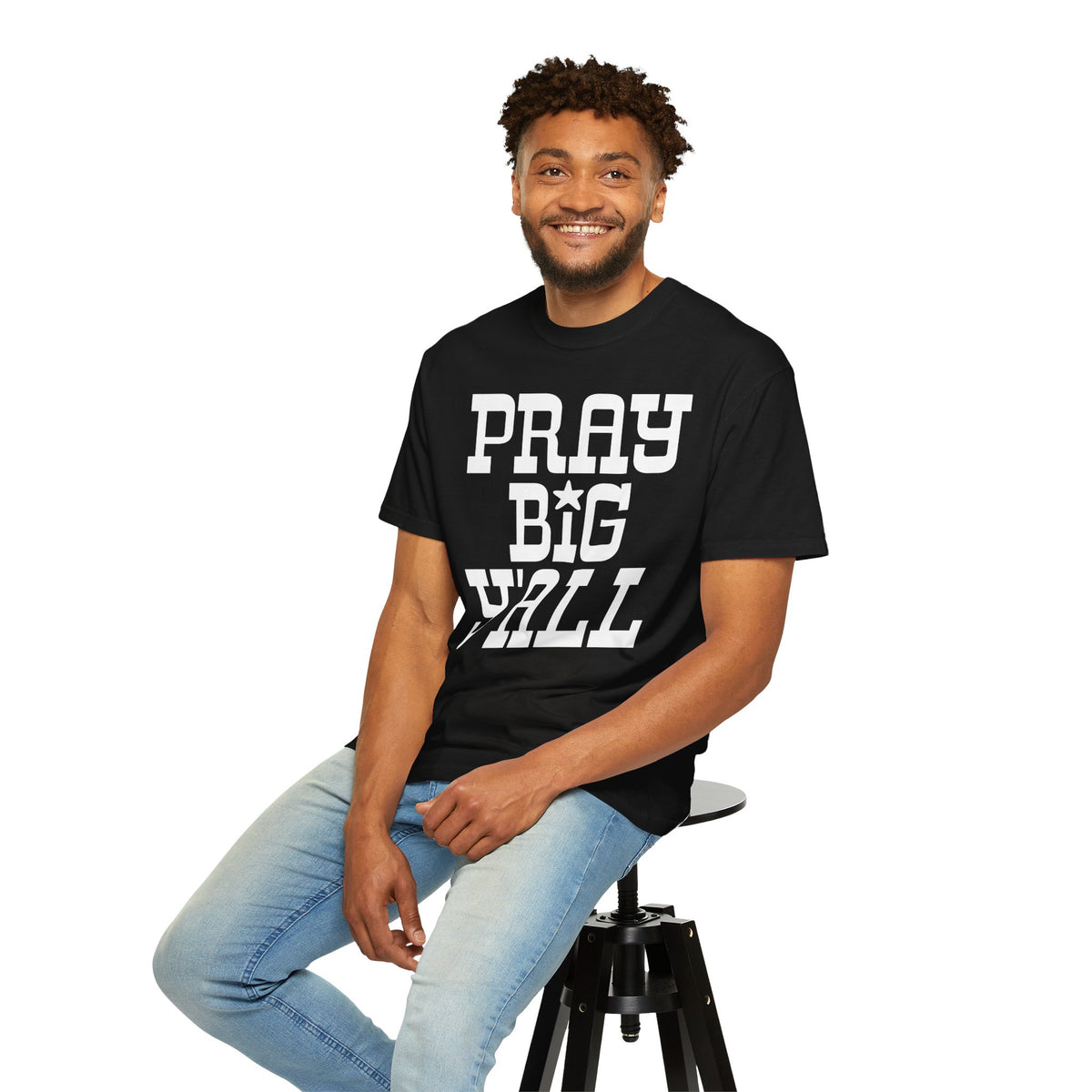 Pray Big Y'all - Comfort Colors | Trendy Women's T-Shirt. Direct to Garment. Printed & Shipped in the USA. Unisex Sizes.