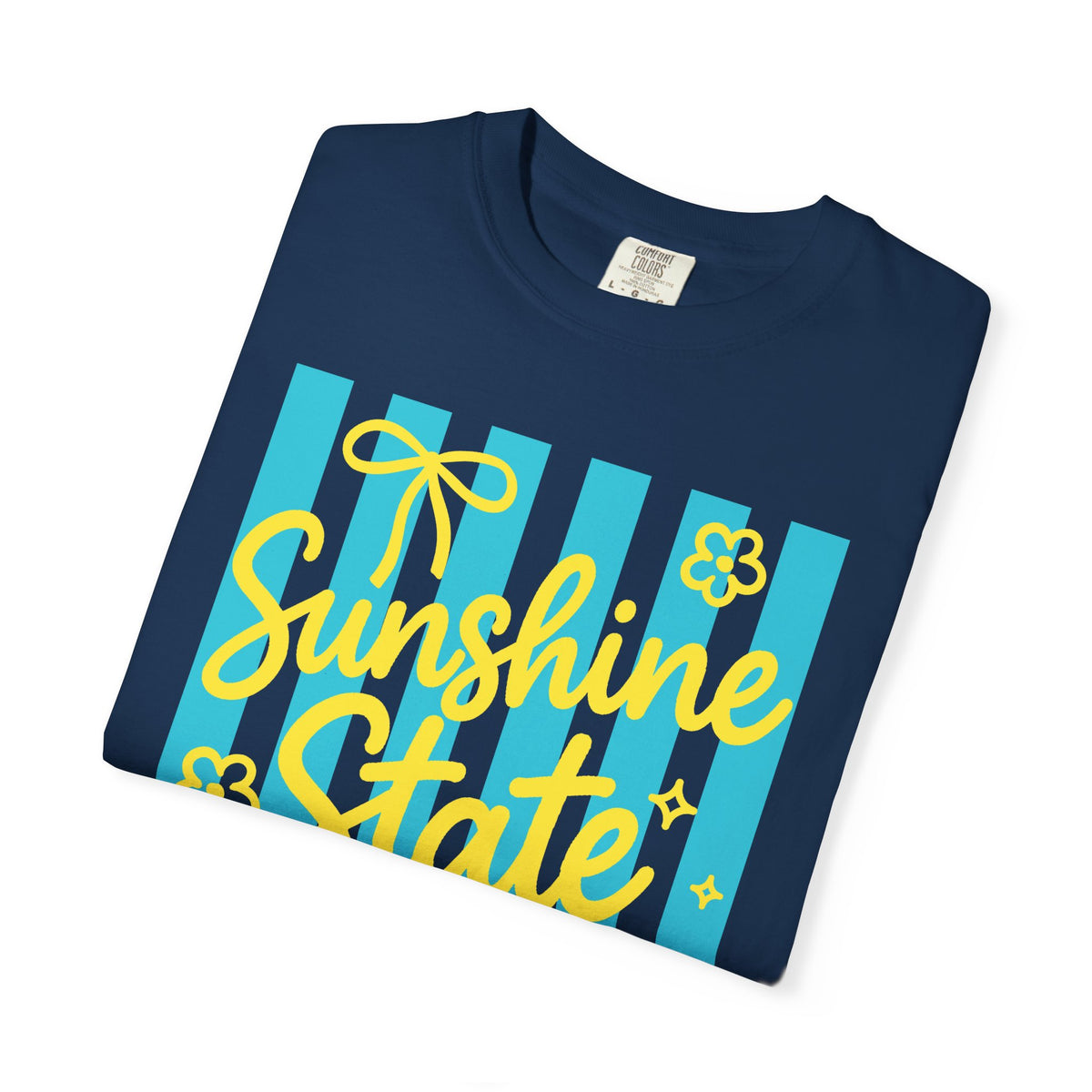 Sunshine State of Mind - Comfort Colors | Trendy Women's T-Shirt. Direct to Garment. Printed & Shipped in the USA. Unisex Sizes.