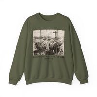 Follow the Word, Not the Herd – Gildan Heavy Blend | Trendy Women’s and Men's Soft Sweatshirt. Direct to Garment. Printed & Shipped in the USA. Unisex Sizes.