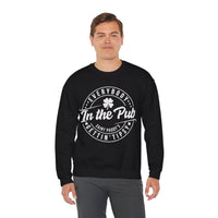 Everybody In The Pub Gettin' Tipsy – Gildan Heavy Blend | Trendy Women’s and Men's Soft Sweatshirt. Direct to Garment. Printed & Shipped in the USA. Unisex Sizes.