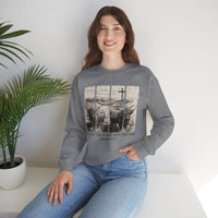Follow the Word, Not the Herd – Gildan Heavy Blend | Trendy Women’s and Men's Soft Sweatshirt. Direct to Garment. Printed & Shipped in the USA. Unisex Sizes.