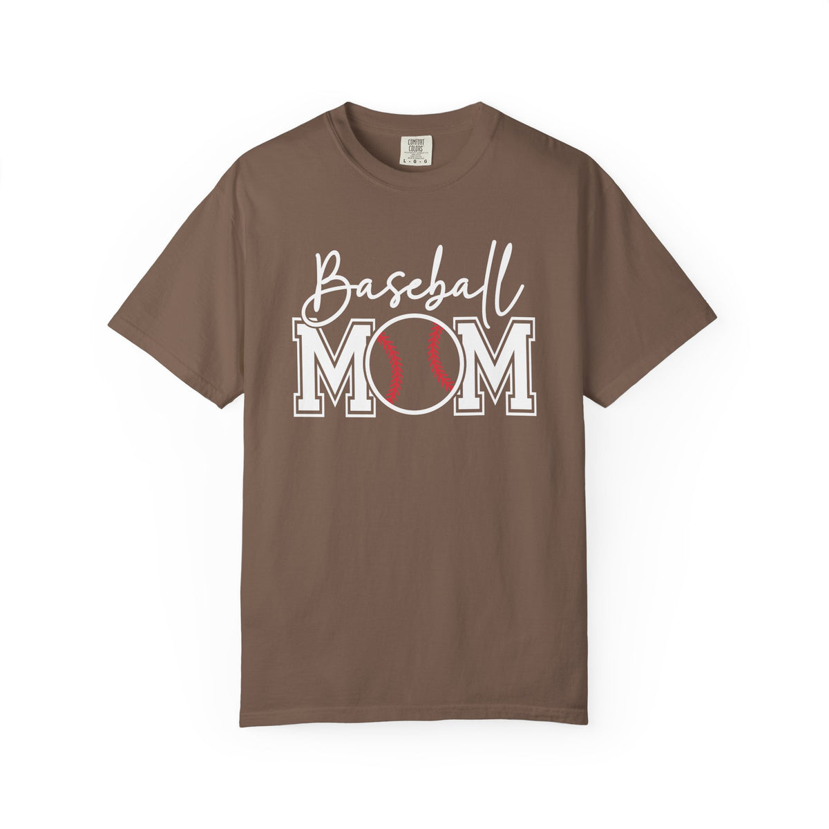 Baseball Mom - Comfort Colors | Trendy Women's T-Shirt. Direct to Garment. Printed & Shipped in the USA. Unisex Sizes.