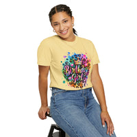 Birthday Girl, Neon Leopard - Comfort Colors | Trendy Women's T-Shirt. Direct to Garment. Printed & Shipped in the USA. Unisex Sizes.