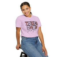 Touchdown Season - Distressed - Comfort Colors | Trendy Men's and Women's T-Shirt. Direct to Garment. Printed & Shipped in the USA. Unisex Sizes.