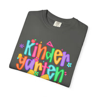 Coquette Kindergarten Pencil Bow - Comfort Colors | Trendy Women's T-Shirt. Direct to Garment. Printed & Shipped in the USA. Unisex Sizes.