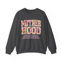 Motherhood – Gildan Heavy Blend | Trendy Women’s Soft Sweatshirt. Direct to Garment. Printed & Shipped in the USA. Unisex Sizes.
