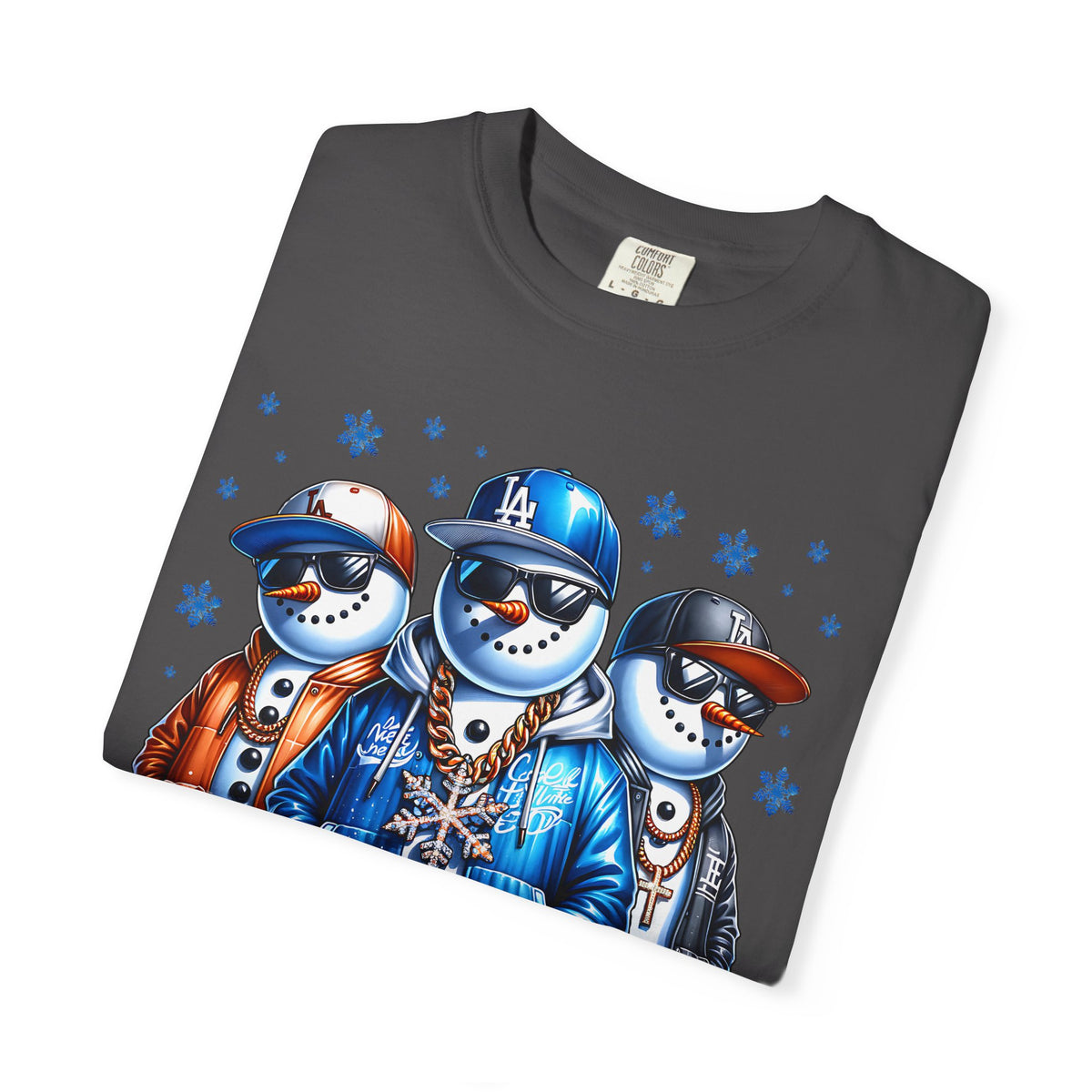 They Not Like Us Snowman - Comfort Colors | Trendy Men's and Women's T-Shirt. Direct to Garment. Printed & Shipped in the USA. Unisex Sizes.
