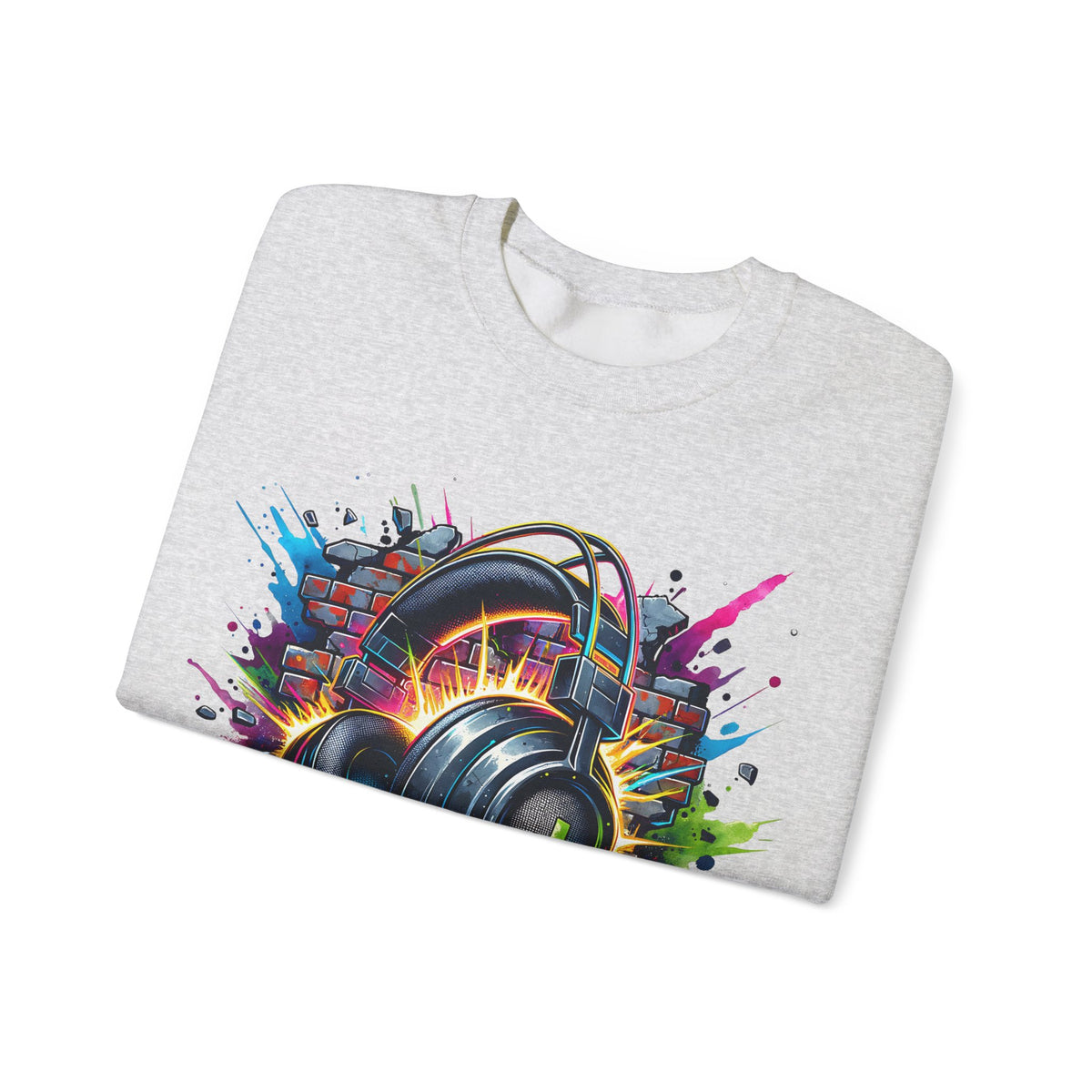 Gaming Headset I Can't Hear You, I'm Gaming – Gildan Heavy Blend | Trendy Women’s and Men's Soft Sweatshirt. Direct to Garment. Printed & Shipped in the USA. Unisex Sizes.