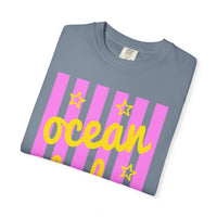 Ocean Babe - Comfort Colors | Trendy Women's T-Shirt. Direct to Garment. Printed & Shipped in the USA. Unisex Sizes.