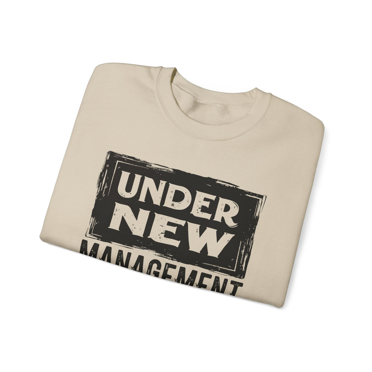Under New Management "Speak To My Fiance" – Gildan Heavy Blend | Trendy Men's and Women’s Soft Sweatshirt. Direct to Garment. Printed & Shipped in the USA. Unisex Sizes.