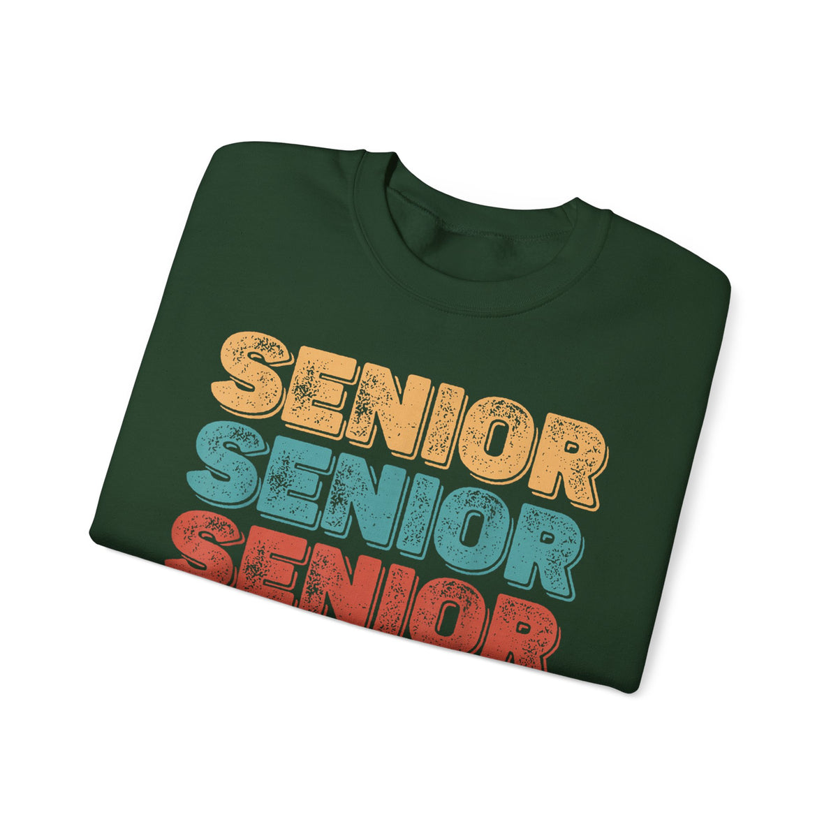 Senior Class of 2026 Retro – Gildan Heavy Blend | Trendy Men's and Women’s Soft Sweatshirt. Direct to Garment. Printed & Shipped in the USA. Unisex Sizes.
