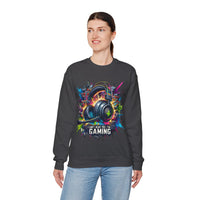 Gaming Headset I Can't Hear You, I'm Gaming – Gildan Heavy Blend | Trendy Women’s and Men's Soft Sweatshirt. Direct to Garment. Printed & Shipped in the USA. Unisex Sizes.