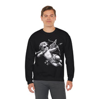 Cupid Baby, Vintage – Gildan Heavy Blend | Trendy Women’s and Men's Soft Sweatshirt. Direct to Garment. Printed & Shipped in the USA. Unisex Sizes.