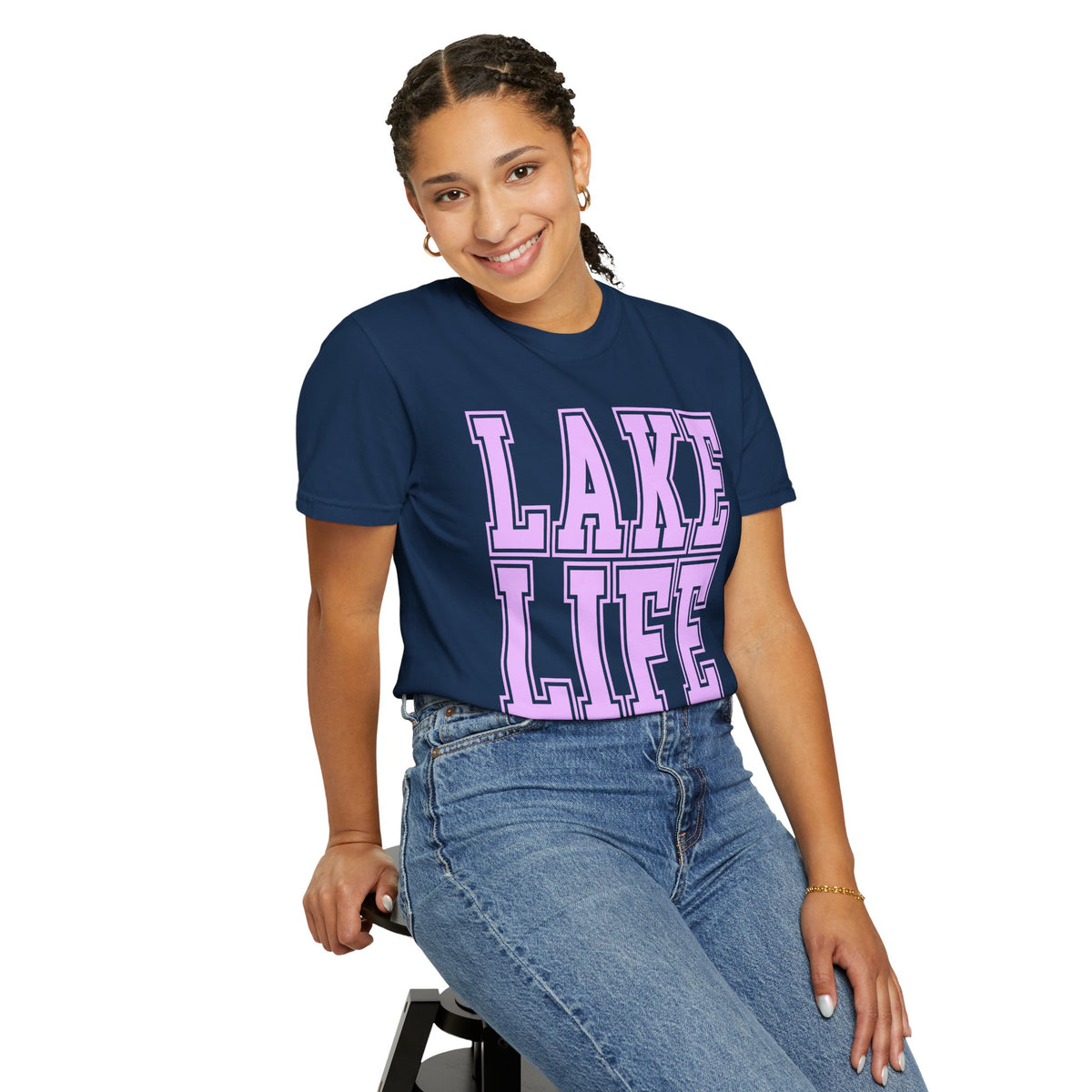Lake Life - Comfort Colors | Trendy Men's & Women's T-Shirt. Direct to Garment. Printed & Shipped in the USA. Unisex Sizes.