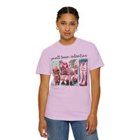 Small Town Valentine - Comfort Colors | Trendy Women's T-Shirt. Direct to Garment. Printed & Shipped in the USA. Unisex Sizes.