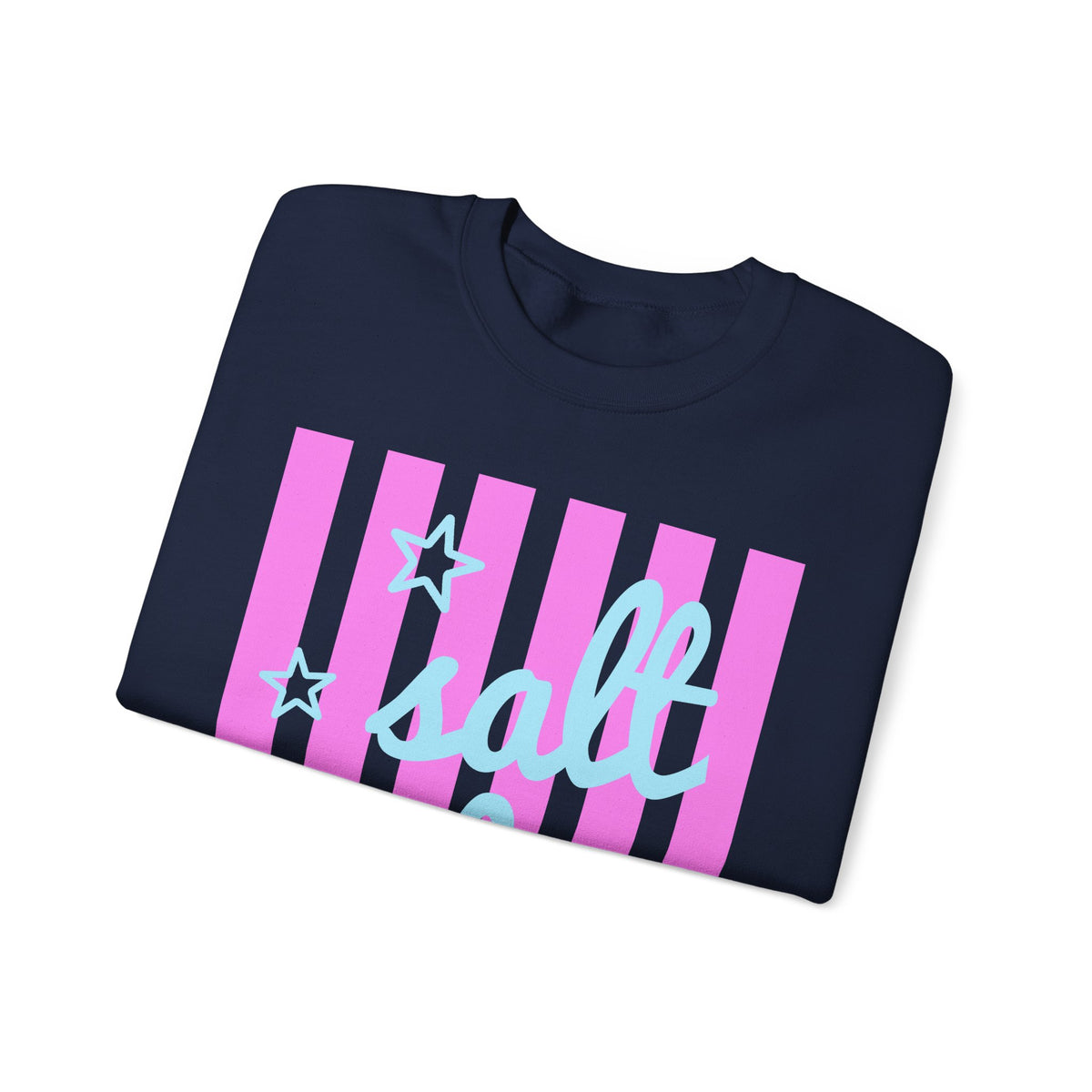 Salt Babe – Gildan Heavy Blend | Trendy Women’s Soft Sweatshirt. Direct to Garment. Printed & Shipped in the USA. Unisex Sizes.