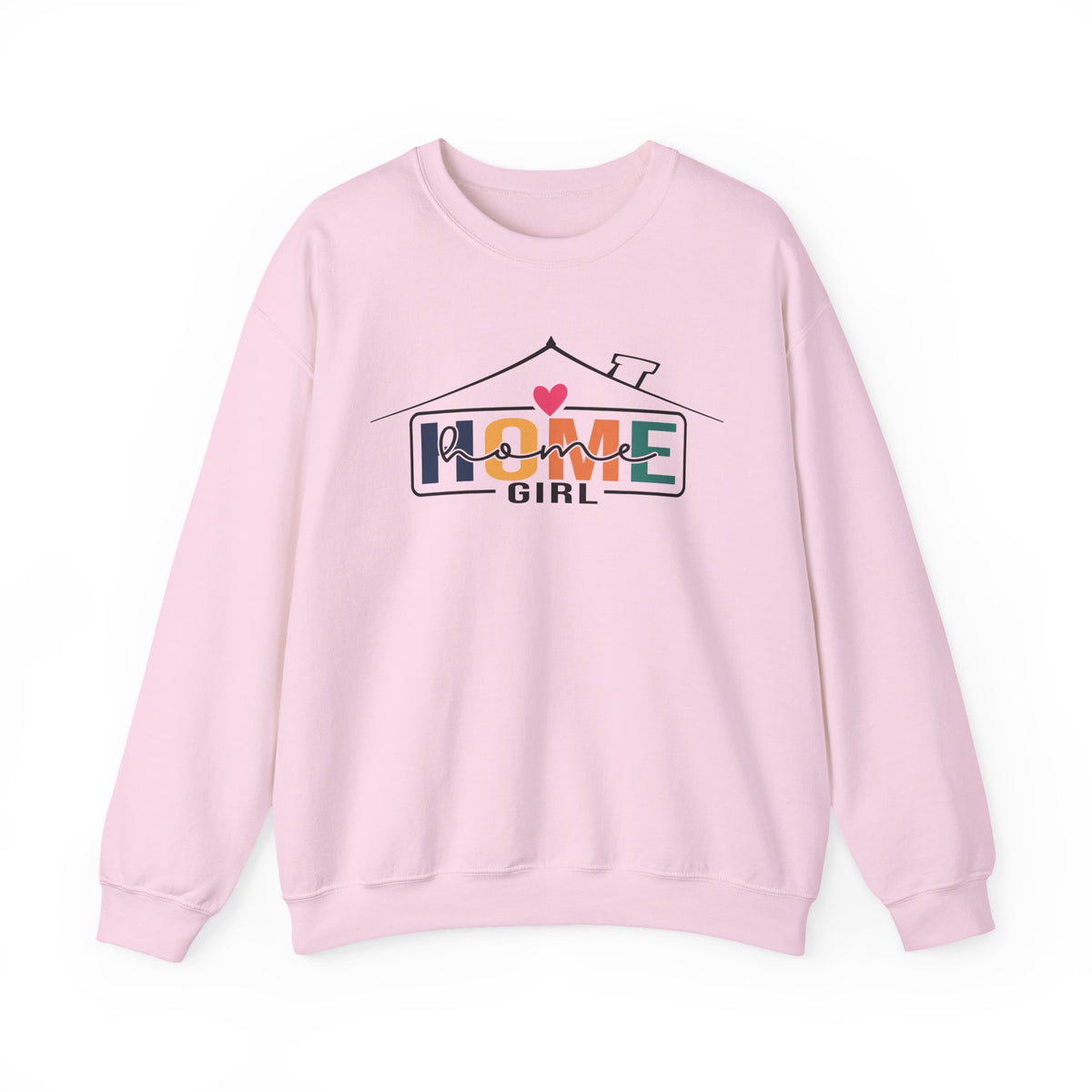Home Girl - Real Estate Life – Gildan Heavy Blend | Trendy Women’s Soft Sweatshirt. Direct to Garment. Printed & Shipped in the USA. Unisex Sizes.