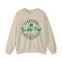 Everybody In The Pub Gettin' Tipsy – Gildan Heavy Blend | Trendy Women’s and Men's Soft Sweatshirt. Direct to Garment. Printed & Shipped in the USA. Unisex Sizes.