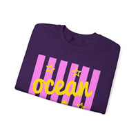 Ocean Babe – Gildan Heavy Blend | Trendy Women’s Soft Sweatshirt. Direct to Garment. Printed & Shipped in the USA. Unisex Sizes.