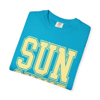 Sunshine - Comfort Colors | Trendy Women's T-Shirt. Direct to Garment. Printed & Shipped in the USA. Unisex Sizes.