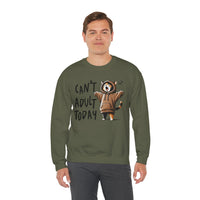 Can’t Adult Today, Cat – Gildan Heavy Blend | Trendy Women’s and Men's Soft Sweatshirt. Direct to Garment. Printed & Shipped in the USA. Unisex Sizes.