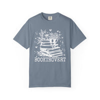 Booktrovert - Comfort Colors | Trendy Women's T-Shirt. Direct to Garment. Printed & Shipped in the USA. Unisex Sizes.