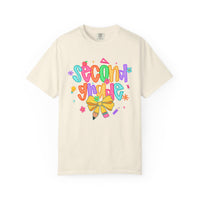 Coquette Second Grade Pencil Bow - Comfort Colors | Trendy Women's T-Shirt. Direct to Garment. Printed & Shipped in the USA. Unisex Sizes.
