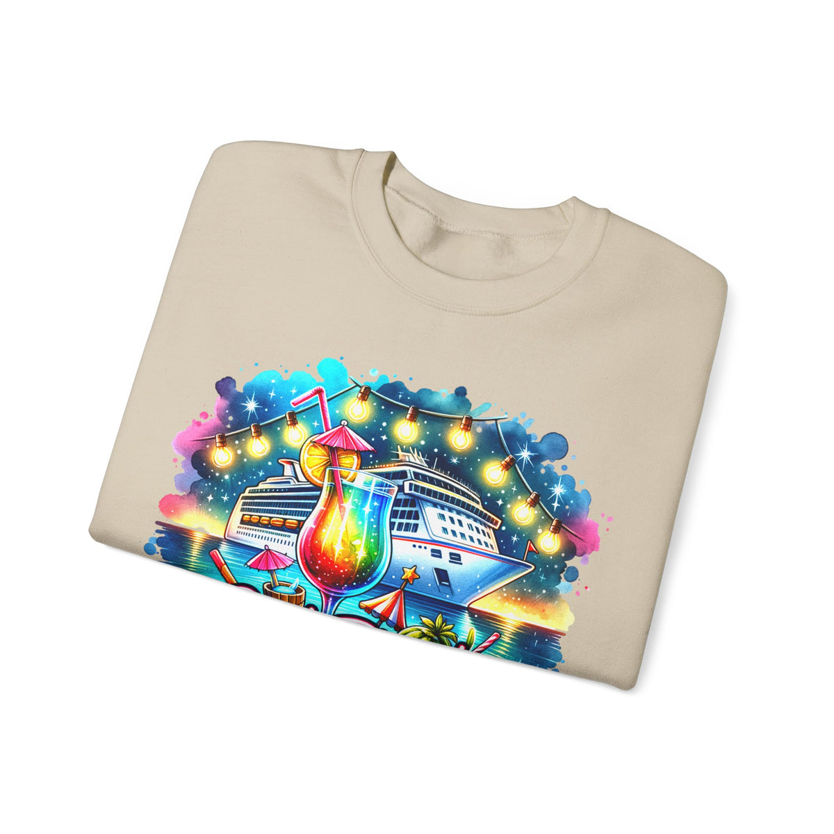 Best Friends Cruise – Gildan Heavy Blend | Trendy Women’s Soft Sweatshirt. Direct to Garment. Printed & Shipped in the USA. Unisex Sizes.