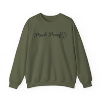 Pinch Proof – Gildan Heavy Blend | Trendy Women’s and Men's Soft Sweatshirt. Direct to Garment. Printed & Shipped in the USA. Unisex Sizes.