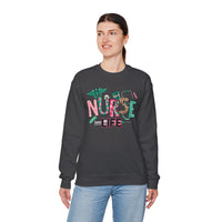 Nurse Life Cute Preppy Healthcare – Gildan Heavy Blend | Trendy Women’s Soft Sweatshirt. Direct to Garment. Printed & Shipped in the USA. Unisex Sizes.