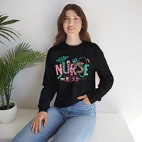 Nurse Life Cute Preppy Healthcare – Gildan Heavy Blend | Trendy Women’s Soft Sweatshirt. Direct to Garment. Printed & Shipped in the USA. Unisex Sizes.