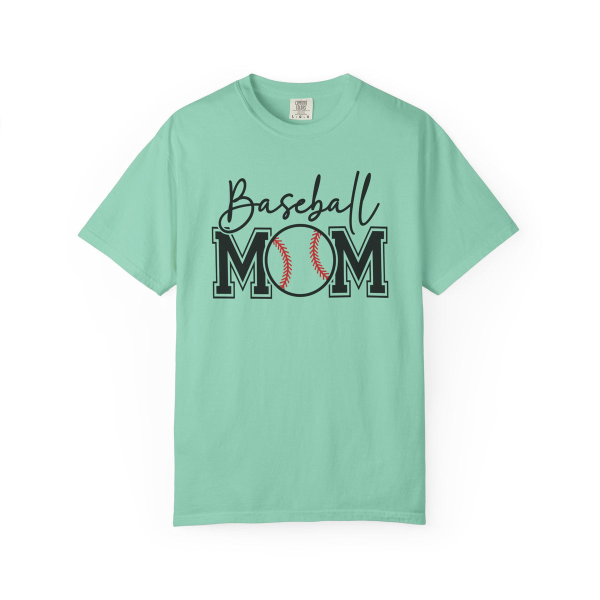 Baseball Mom - Comfort Colors | Trendy Women's T-Shirt. Direct to Garment. Printed & Shipped in the USA. Unisex Sizes.
