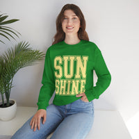 Sunshine – Gildan Heavy Blend | Trendy Women’s Soft Sweatshirt. Direct to Garment. Printed & Shipped in the USA. Unisex Sizes.