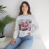 Small Town Valentine – Gildan Heavy Blend | Trendy Women’s Soft Sweatshirt. Direct to Garment. Printed & Shipped in the USA. Unisex Sizes.