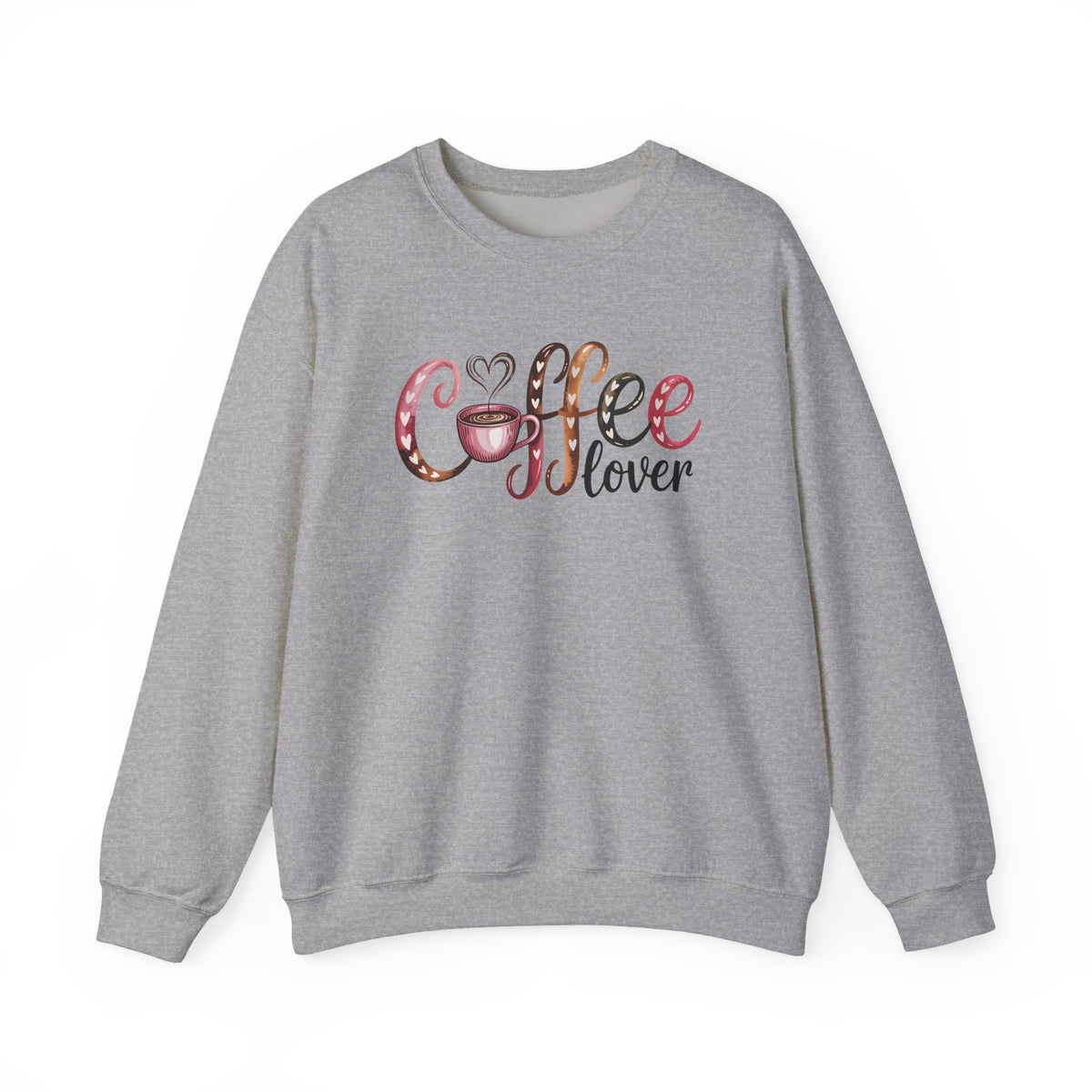 Coffee Lover – Gildan Heavy Blend | Trendy Women’s Soft Sweatshirt. Direct to Garment. Printed & Shipped in the USA. Unisex Sizes.