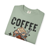 Coffee Changes Everything, Iced Coffee, Coffee Lovers - Comfort Colors | Trendy Women's T-Shirt. Direct to Garment. Printed & Shipped in the USA. Unisex Sizes.