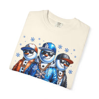 They Not Like Us Snowman - Comfort Colors | Trendy Men's and Women's T-Shirt. Direct to Garment. Printed & Shipped in the USA. Unisex Sizes.