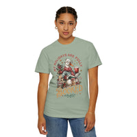 My Holidays Are Fully Booked - Comfort Colors | Trendy Women's T-Shirt. Direct to Garment. Printed & Shipped in the USA. Unisex Sizes.