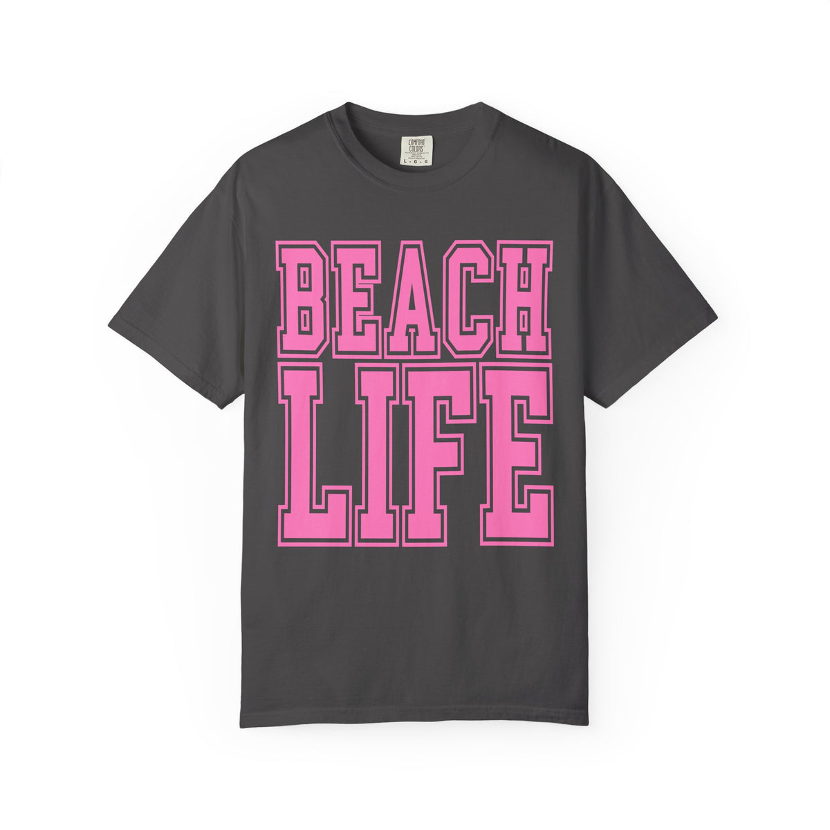 Beach Life - Comfort Colors | Trendy Men's & Women's T-Shirt. Direct to Garment. Printed & Shipped in the USA. Unisex Sizes.