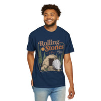 Rolling Stones "Since AD 33" Easter Empty Tomb Christian - Comfort Colors | Trendy Men's and Women's T-Shirt. Direct to Garment. Printed & Shipped in the USA. Unisex Sizes.