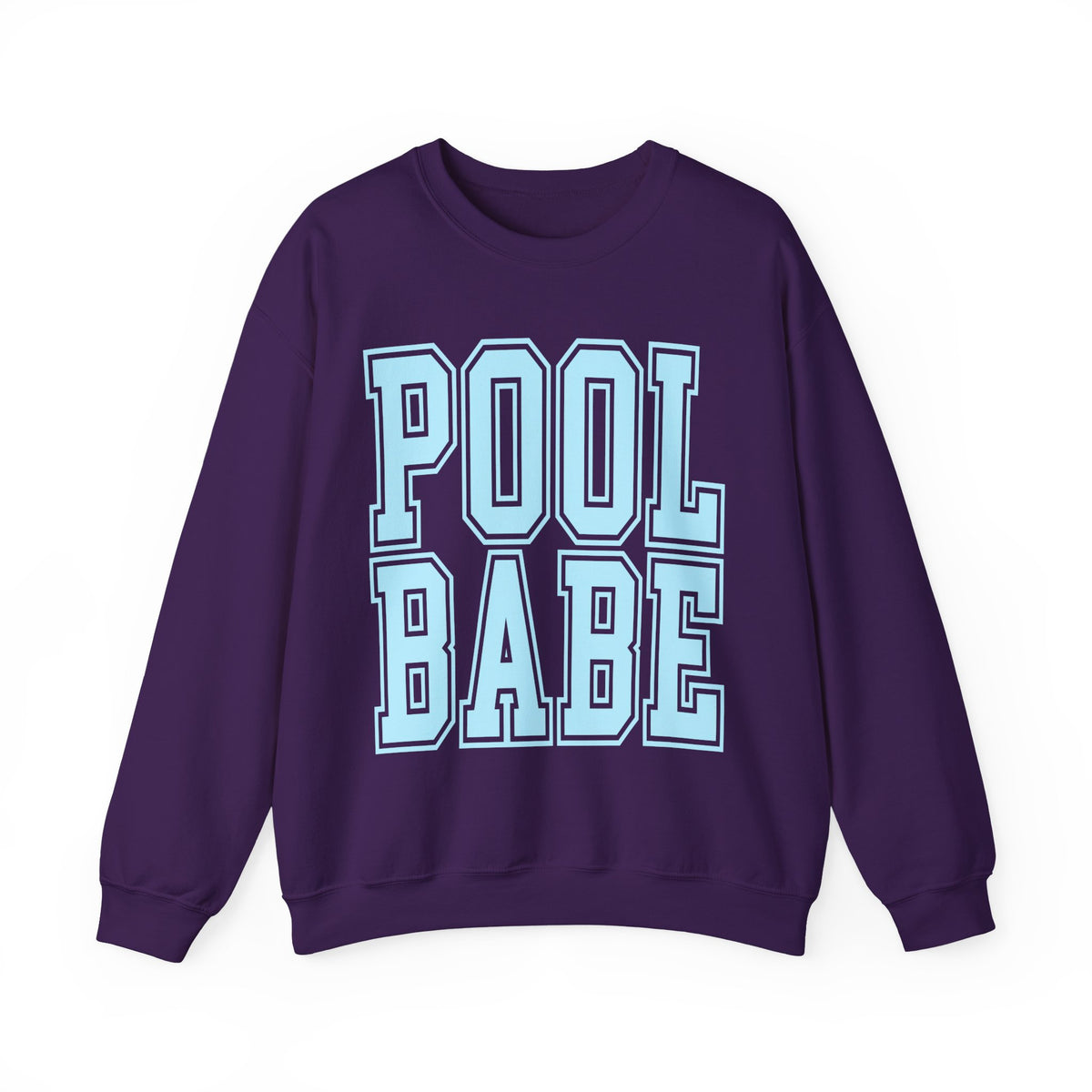 Pool Babe – Gildan Heavy Blend | Trendy Women’s Soft Sweatshirt. Direct to Garment. Printed & Shipped in the USA. Unisex Sizes.
