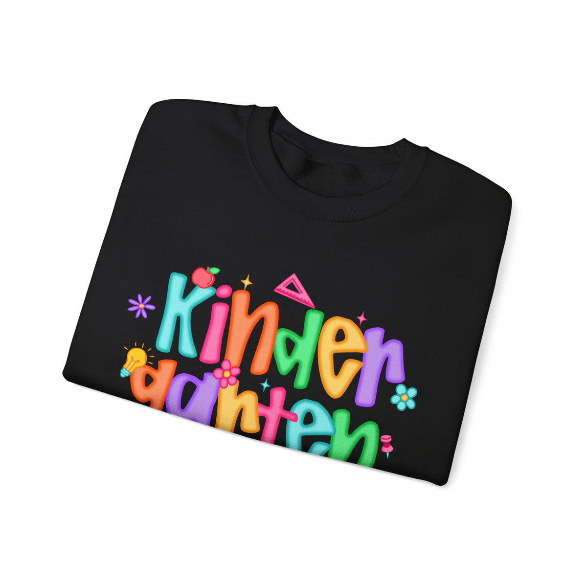 Coquette Kindergarten Pencil Bow – Gildan Heavy Blend | Trendy Women’s Soft Sweatshirt. Direct to Garment. Printed & Shipped in the USA. Unisex Sizes.